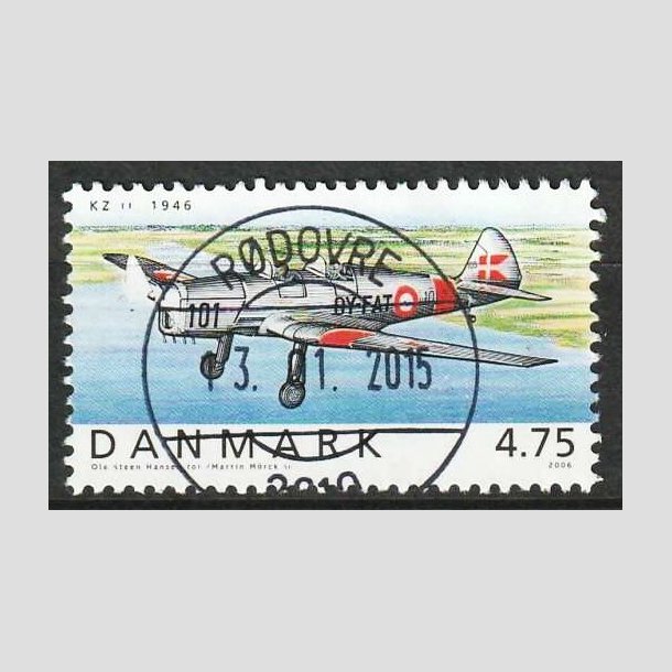 FRIM�RKER DANMARK | 2006 - AFA 1479 - Ellehammer - 4,75 Kr. flerfarvet - Pragt Stemplet 