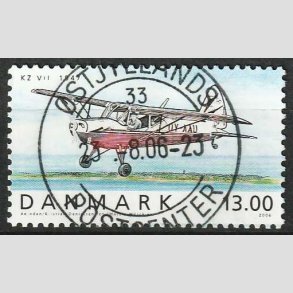 FRIM�RKER DANMARK | 2006 - AFA 1481 - Ellehammer - 13,00 Kr. flerfarvet - Pragt Stemplet 