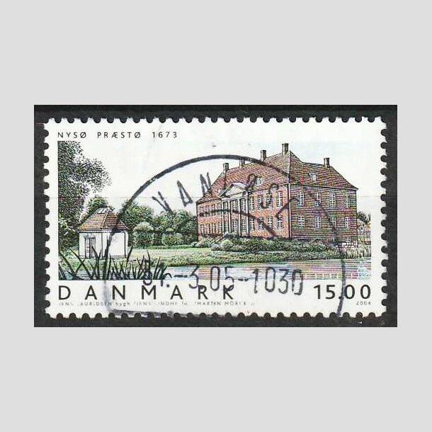 FRIM�RKER DANMARK | 2004 - AFA 1382 - Danske Boliger III. - 15,00 Kr. Nys� - Lux Stemplet Vanl�se