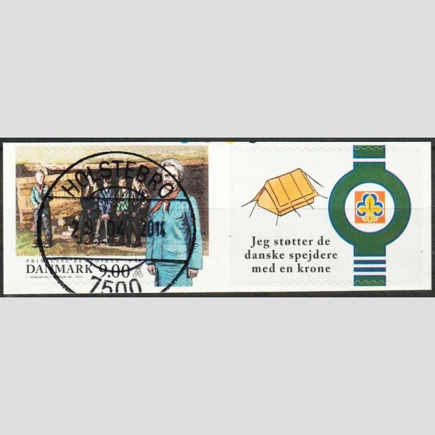 FRIM�RKER DANMARK | 2014 - AFA 1781 - Prinsesse Benedikte 70 �r. + vignet - Lux Stemplet 