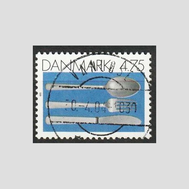 FRIM�RKER DANMARK | 1991 - AFA 997 - Dansk Brugskunst - 4,75 Kr. flerfarvet - Pragt Stemplet
