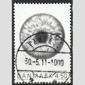 FRIM�RKER DANMARK | 2005 - AFA 1443 - INDEX:2005 - 4,50 Kr. flerfarvet - Pragt Stemplet 