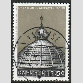 FRIM�RKER DANMARK | 2006 - AFA 1475 - Glypoteket 100 �r. - 5,50 Kr. - Lux Stemplet