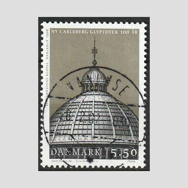 FRIM�RKER DANMARK | 2006 - AFA 1475 - Glypoteket 100 �r. - 5,50 Kr. - Lux Stemplet