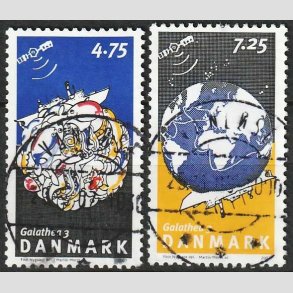 FRIM�RKER DANMARK | 2007 - AFA 1505,1506 - Galathea 3. - 4,75 + 7,25 Kr. i s�t - Pragt Stemplet
