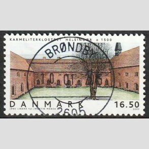 FRIM�RKER DANMARK | 2005 - AFA 1421 - Danske boliger IV. - 16,50 Kr. Karmeliterklosteret - Pragt Stemplet