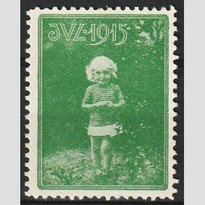 JULEM�RKER DANMARK | 1915 - Lille pige - Postfrisk