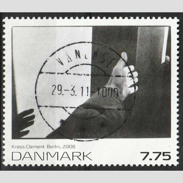 FRIM�RKER DANMARK | 2008 - AFA 1555 - Frim�rkekunst 11. - 7,75 Kr. flerfarvet - Pragt Stemplet 