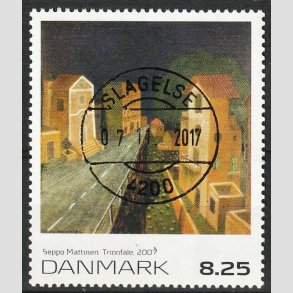 FRIM�RKER DANMARK | 2007 - AFA 1509 - Frim�rkekunst 10. - 8,25 Kr. - Lux Stemplet Slagelse