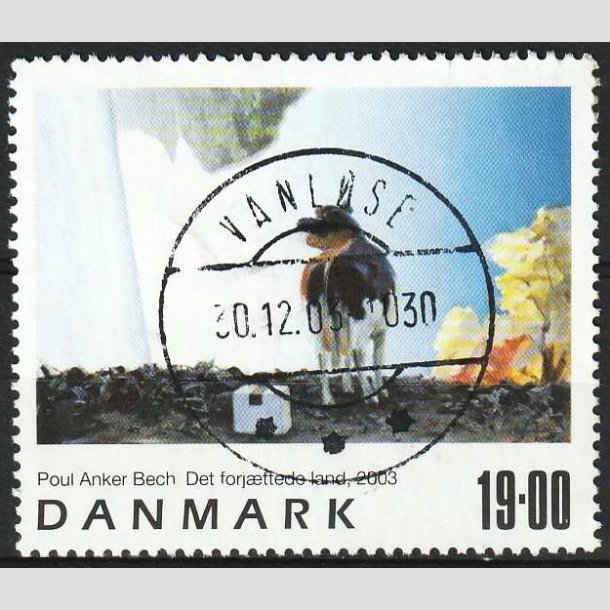 FRIM�RKER DANMARK | 2003 - AFA 1362 - Frim�rkekunst 6. - 19,00 Kr. - Lux Stemplet Vanl�se