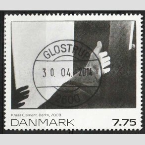 FRIM�RKER DANMARK | 2008 - AFA 1555 - Frim�rkekunst 11. - 7,75 Kr. flerfarvet - Pragt Stemplet 
