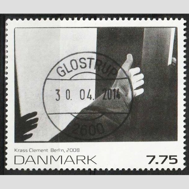 FRIM�RKER DANMARK | 2008 - AFA 1555 - Frim�rkekunst 11. - 7,75 Kr. flerfarvet - Pragt Stemplet 