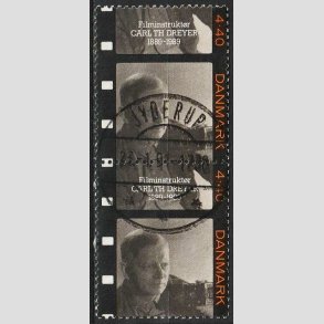 FRIM�RKER DANMARK | 1989 - AFA 948 - Dansk film - 4,40 Kr. parstykke - Lux Stemplet