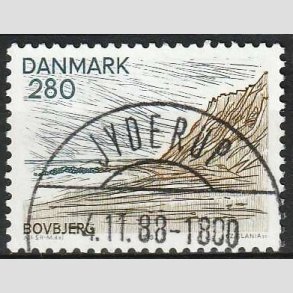 FRIM�RKER DANMARK | 1979 - AFA 689 - Nordjylland - 280 �re flerfarvet - Pragt Stemplet