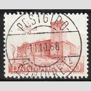FRIM�RKER DANMARK | 1968 - AFA 471 - Koldinghus slot 700 �r - 60 �re r�d - Lux Stemplet 