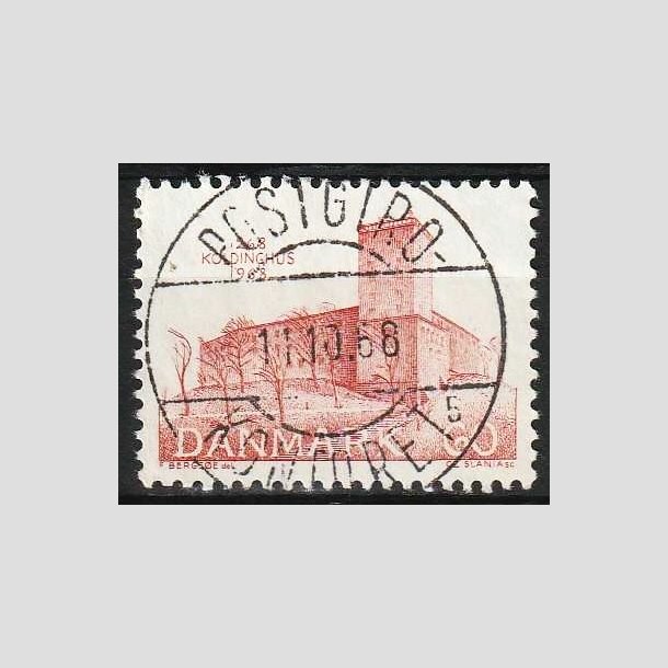 FRIM�RKER DANMARK | 1968 - AFA 471 - Koldinghus slot 700 �r - 60 �re r�d - Lux Stemplet 