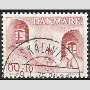 FRIM�RKER DANMARK | 1968 - AFA 472 - B�rnesagen Gr�nland - 60 + 10 �re - Pragt Stemplet F�r�erne