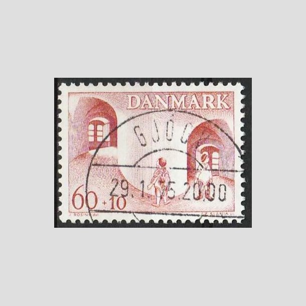 FRIM�RKER DANMARK | 1968 - AFA 472 - B�rnesagen Gr�nland - 60 + 10 �re - Pragt Stemplet F�r�erne