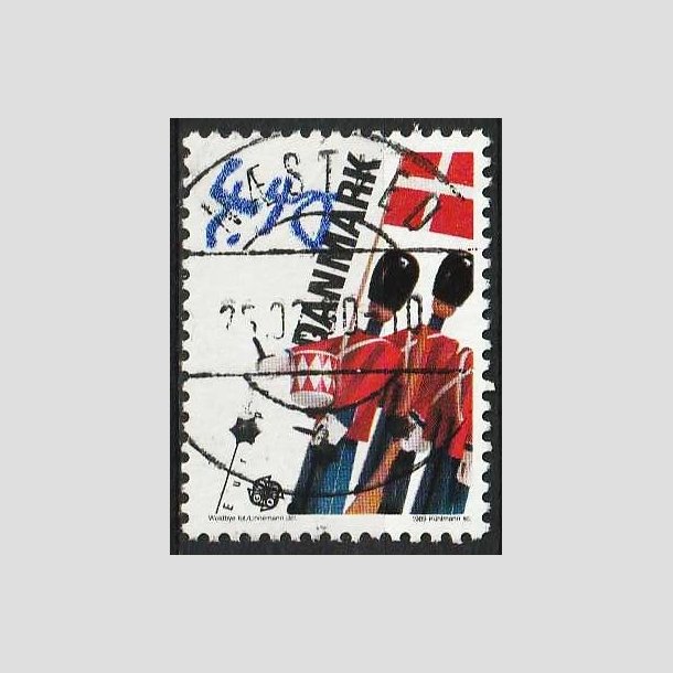 FRIM�RKER DANMARK | 1989 - AFA 939 - Leget�j/Spil for b�rn - 4,40 Kr. flerfarvet - Lux Stemplet N�stved