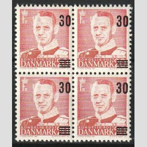 FRIM�RKER DANMARK | 1955 - AFA 363ax - Provisorier - 30/20 �re r�d 