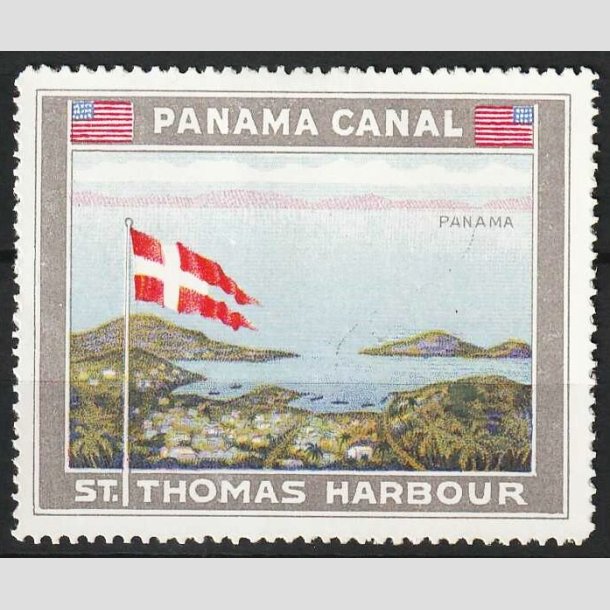 FRIM�RKER DVI | 1914 | Panama Kanalen - Ubrugt (N�r postfrisk)