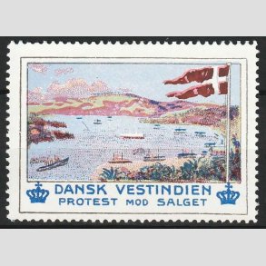 FRIM�RKER DVI | 1916 | Protestm�rke mod salg - Postfrisk