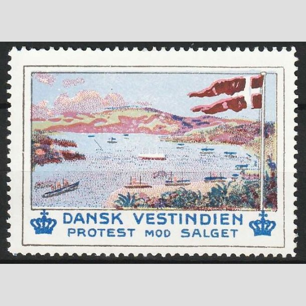 FRIM�RKER DVI | 1916 | Protestm�rke mod salg - Postfrisk