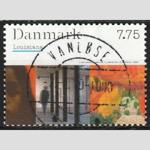 FRIM�RKER DANMARK | 2008 - AFA 1540 - Kunstmuseet Louisiana - 7,75 Kr. - Lux stemplet 