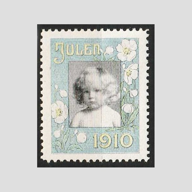 JULEM�RKER DANMARK | 1910 - Barnehoved - Postfrisk