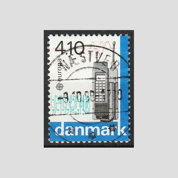 FRIM�RKER DANMARK | 1988 - AFA 912 - Europam�rker - 4,10 Kr. flerfarvet - Lux Stemplet N�stved