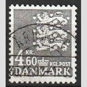 FRIM�RKER DANMARK | 1988 - AFA 899 - Rigsv�ben - 4,60 Kr. gr� - Lux Stemplet 
