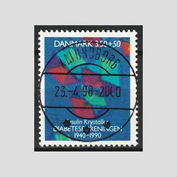 FRIM�RKER DANMARK | 1990 - AFA 977 - Diabetesforeningen - 3,50 Kr. + 50 �re - Lux Stemplet 