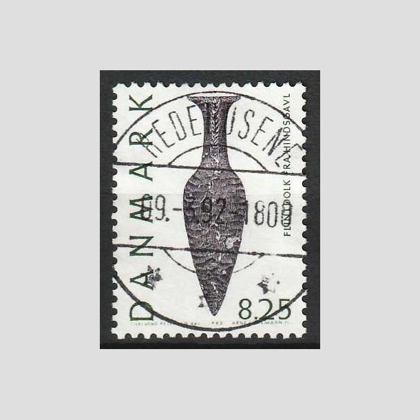 FRIM�RKER DANMARK | 1992 - AFA 1010 - Nationalmuseets samlinger - 8,25 Kr. - Lux Stemplet Hedehusene