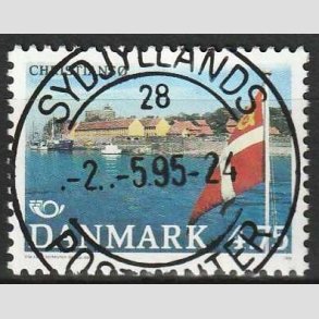 FRIM�RKER DANMARK | 1991 - AFA 994 - Turistm�l - 4,75 Kr. flerfarvet - Pragt Stemplet
