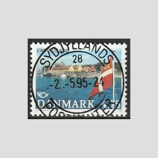 FRIM�RKER DANMARK | 1991 - AFA 994 - Turistm�l - 4,75 Kr. flerfarvet - Pragt Stemplet