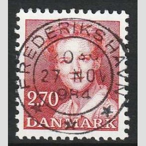 FRIM�RKER DANMARK | 1984 - AFA 790 - Dronning Margrethe - 2,70 Kr. r�d - Pragt Stemplet 