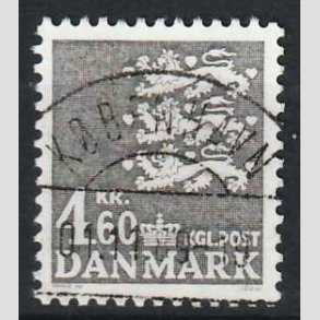 FRIM�RKER DANMARK | 1988 - AFA 899 - Rigsv�ben - 4,60 Kr. gr� - Lux Stemplet  