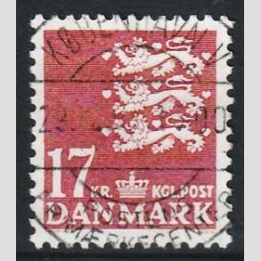 FRIM�RKER DANMARK | 1984 - AFA 795 - Rigsv�ben 17 Kr. matr�d - Lux Stemplet