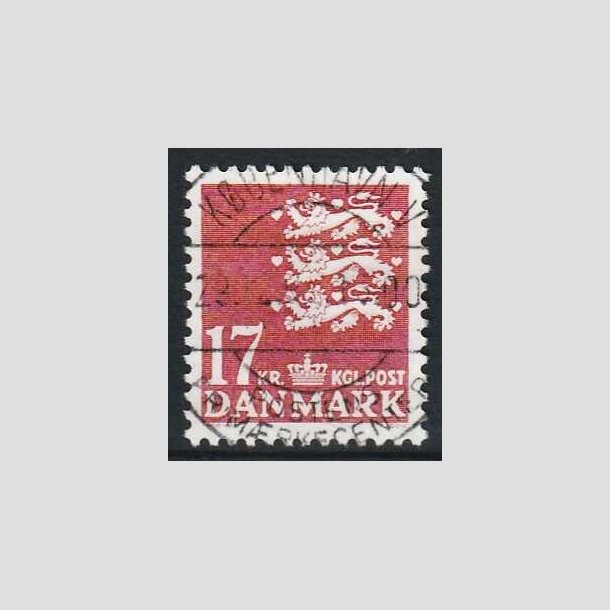 FRIM�RKER DANMARK | 1984 - AFA 795 - Rigsv�ben 17 Kr. matr�d - Lux Stemplet