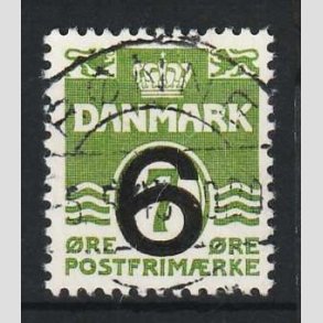 FRIM�RKER DANMARK | 1940 - AFA 261 - 6/7 �re gr�n provisorium - Lux stemplet R�nne