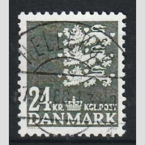 FRIM�RKER DANMARK | 1988 - AFA 902 - Rigsv�ben - 24,00 Kr. sortgr�n - Lux Stemplet Hellerup