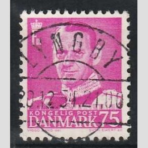 FRIM�RKER DANMARK | 1948-50 - AFA 314 - Fr. IX 75 �re r�dlilla - Lux Stemplet Lyngby