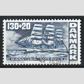 FRIM�RKER DANMARK | 1976 - AFA 610 - Amerikanske uafh�ngighed - 130 + 20 �re - Lux Stemplet