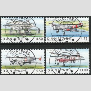 FRIM�RKER DANMARK | 2006 - AFA 1478-81 - Ellehammer - 4,50-13,00 Kr. i s�t - Lux Stemplet Silkeborg