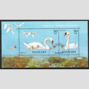 FRIM�RKER DANMARK | 2019 - AFA 1972A - Knopsvane - 60,00 Kr. miniark - P�nt Stemplet 