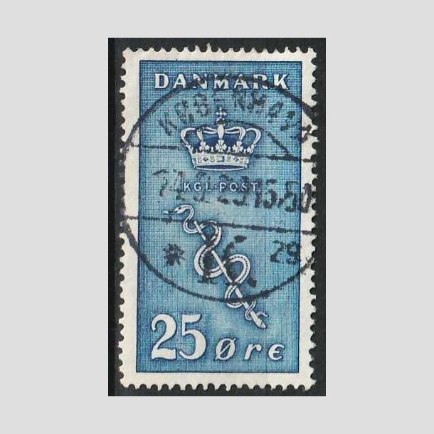 FRIM�RKER DANMARK | 1929 - AFA 180 - 25+5 �re bl� Kr�ftfrim�rke - Lux Stemplet 