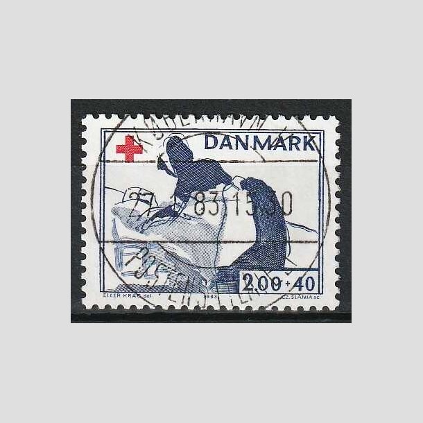 FRIM�RKER DANMARK | 1983 - AFA 764 - Dansk R�de Kors - 2,00 Kr. + 40 �re - Lux Stemplet