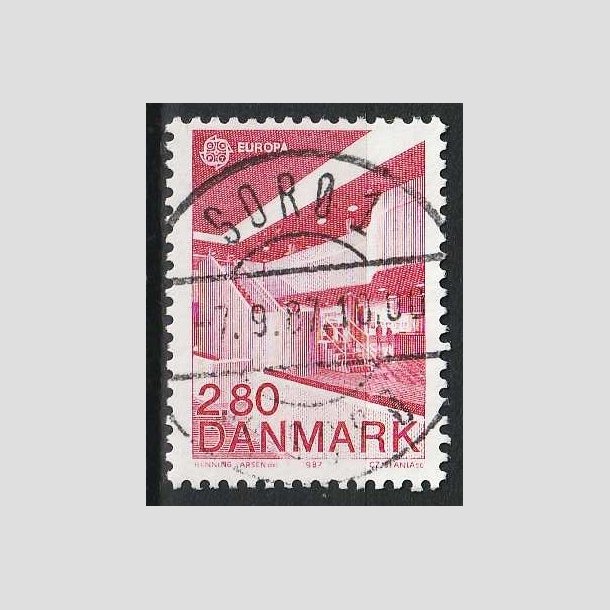 FRIM�RKER DANMARK | 1987 - AFA 882 - Europam�rker - 2,80 Kr. r�d - Lux Stemplet Sor�