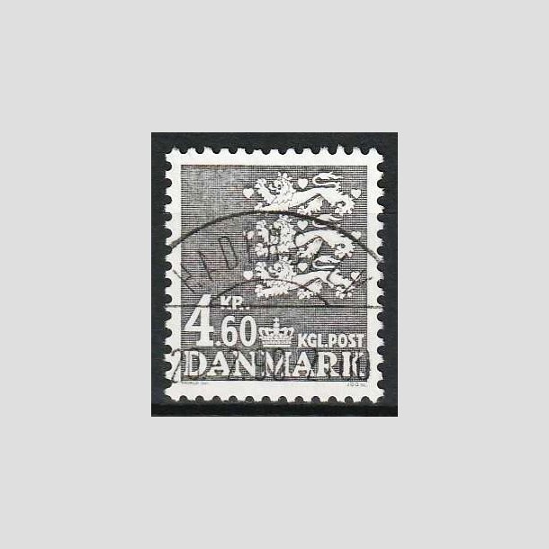 FRIM�RKER DANMARK | 1988 - AFA 899 - Rigsv�ben - 4,60 Kr. gr� - Lux Stemplet Haderslev 