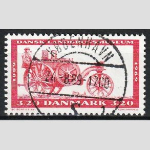 FRIM�RKER DANMARK | 1989 - AFA 942 - Dansk Landbrugsmuseum 100 �r - 3,20 Kr. - Pragt Stemplet